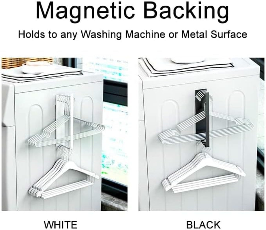 Magnetic Hanger Organizer for Washing Machine & Closet Laundry Room,Hanger Storage Rack Stacker