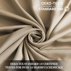 Queen Size Sheet Set - Rayon Derived from Bamboo, Luxury Cooling Bed Sheets, 16" Extra Deep Pocket, Soft & Breathable Hotel Bedding Sheets and Pillowcases Sets