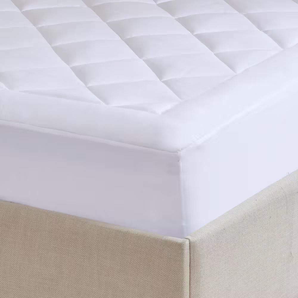 Harmony Plush Deep Pocket Waterproof Polyester Twin Mattress Pad