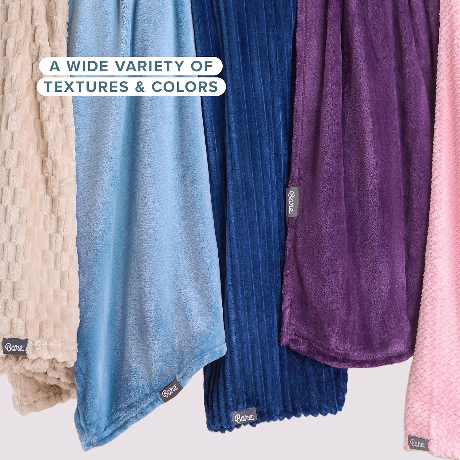 Fleece Blanket - King Size - Ultra-Soft Lightweight for Bed, Sofa, and Couch - Luxury Microplush - Cozy Warm Blanket (King, Grey)