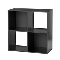 4 Cube Storage Organizer, Black