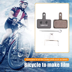 Bicycle Disc Brake Pads Mute Brake Pads Mountain Bike Disc Brakes Pads Bicycle Brake Pads for SHIMANO M375 M445 M446